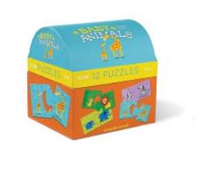 Opakowanie Puzzle 12 el. - Małe zwierzątka