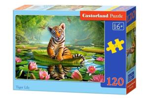 Opakowanie Puzzle 120 Tiger Lily CASTOR