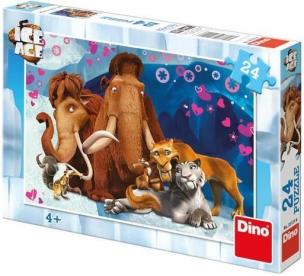 Opakowanie Puzzle 24 Epoka Lodowcowa: Zakochani DINO