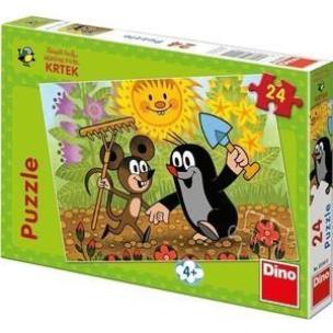 Opakowanie Puzzle 24 Krecik i Myszka DINO