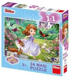 Okładka książki Puzzle 24 Maxi Jej Wysokość Zosia DINO