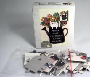 Opakowanie Puzzle. Kot. Cokolwiek czynicie