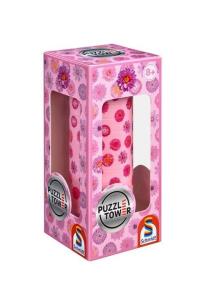 Opakowanie Puzzle Magnetyczna wieża 3D Kwiaty