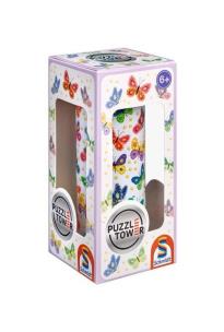 Opakowanie Puzzle Magnetyczna wieża 3D Motyle