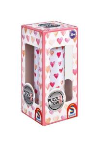 Opakowanie Puzzle Magnetyczna wieża 3D Serca