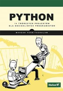 Okładka książki Python. 14 twórczych projektów dla dociekliwych..