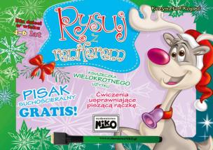 Okładka książki Rysuj z reniferem