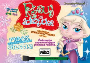 Okładka książki Rysuj ze śnieżynką