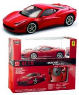 Okładka książki Samochód sterowany 1:16 Ferrari 458 Italia