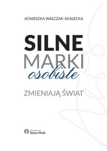 Okładka książki Silne marki osobiste zmieniają świat