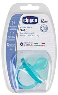 Opakowanie Smoczek silikonowy Physio Soft 12m+ niebieski