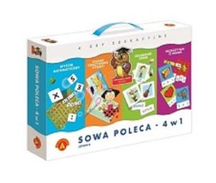 Okładka książki Sowa Mądra Głowa Poleca 4W1 Zestaw B