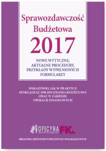 Opakowanie Sprawozdawczość budżetowa 2017