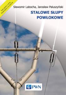 Stalowe słupy powłokowe. Autor: Labocha Sławomir, Paluszyński Jarosław. Multiszop.pl Okładka książki Stalowe słupy powłokowe