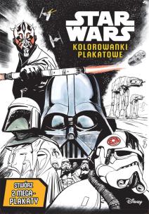 Okładka książki STAR WARS. KOLOROWANKI PLAKATOWE
