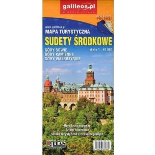 Okładka książki Sudety Środkowe 1:40 000