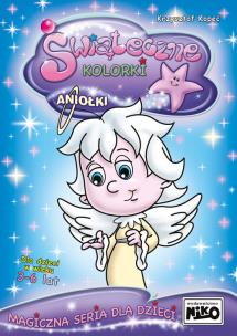 Okładka książki Świąteczne kolorki Aniołki