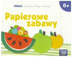 Okładka książki Sześciolatki. Papierowe zabawy NE
