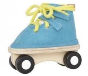 Opakowanie Sznurowane Rolki Niebieskie