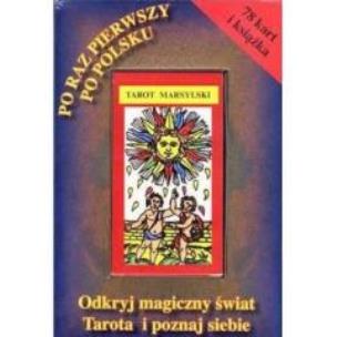 Opakowanie Tarot marsylski dla początkujących książka+karty