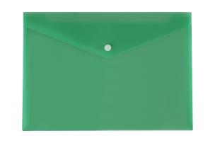 Okładka książki Teczka koperta A4 satyna zielona  TSk-01-02