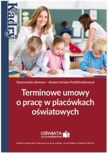 Okładka książki Terminowe umowy o pracę w placówkach oświatowych