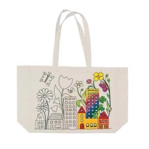 Opakowanie Torba do kolorowania motyw Miasto kwiatów