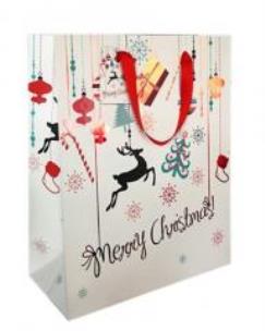 Opakowanie Torebka prezentowa 26x32 CHRISTMAS JOY