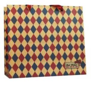 Opakowanie Torebka prezentowa 27x30 PAUL&CO