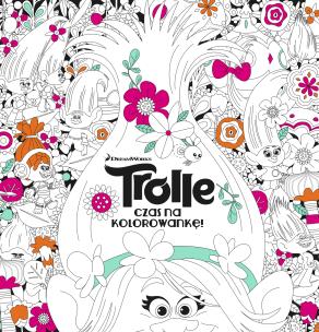 Okładka książki Trolle. Czas na kolorowankę!