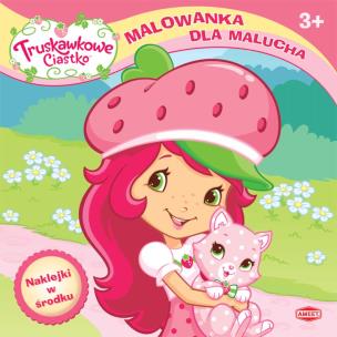 Okładka książki Truskawkowe ciastko. Malowanka dla malucha