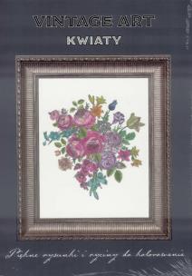 Okładka książki Vintage art. Kwiaty