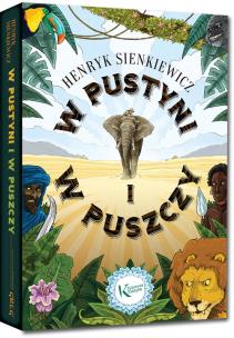 Okładka książki W pustyni i w puszczy (twarda oprawa) *kolor, kreda*