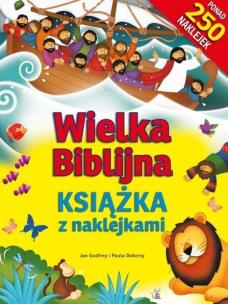 Okładka książki Wielka Biblijna książka z naklejkami