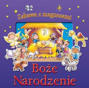 Okładka książki Zabawa z magnesami. Boże Narodzenie