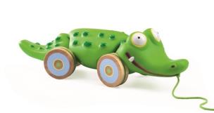 Opakowanie Zabawka do ciągania KROKODYL