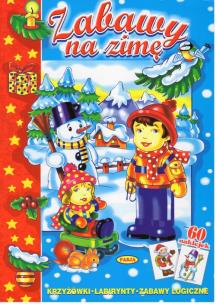 Okładka książki Zabawy na zimę