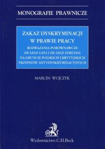Okładka książki Zakaz dyskryminacji w prawie pracy