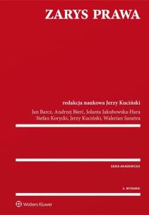 Okładka książki Zarys prawa