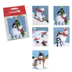 Opakowanie Zawieszki na prezenty Unicef