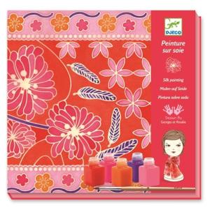 Opakowanie Zestaw do malowania jedwabiu Japoński ogród