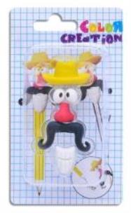 Opakowanie Zestaw gumek COLOR CREATION