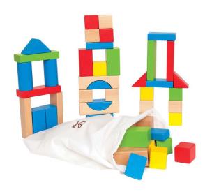 Opakowanie Zestaw kolorowych klocków