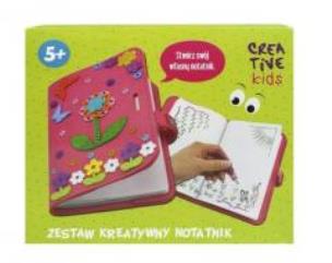 Opakowanie Zestaw kreatywny Notatnik CREATIVE KIDS