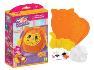 Opakowanie Zestaw kreatywny uszyj filcowego kotka