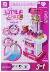 Opakowanie Zestaw małego kucharza w walizce