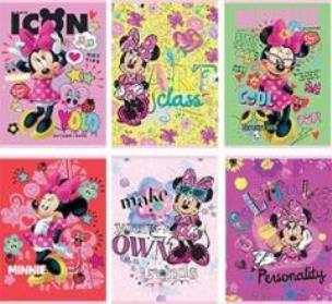 Opakowanie Zeszyt A4/54K kratka Minnie(10szt)