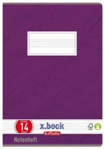 Opakowanie Zeszyt do nut A5/8K BCH mix (10szt)