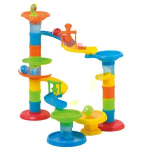 Zjeżdżalnia Piłeczkowy Pościg DUMEL. Autor: Dumel Discovery. Multiszop.pl Okładka książki Zjeżdżalnia Piłeczkowy Pościg DUMEL