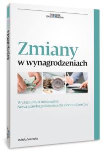 Okładka książki Zmiany w wynagrodzeniach